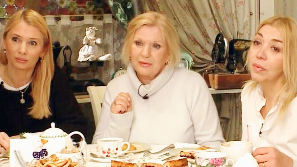 Галина Польских с дочками