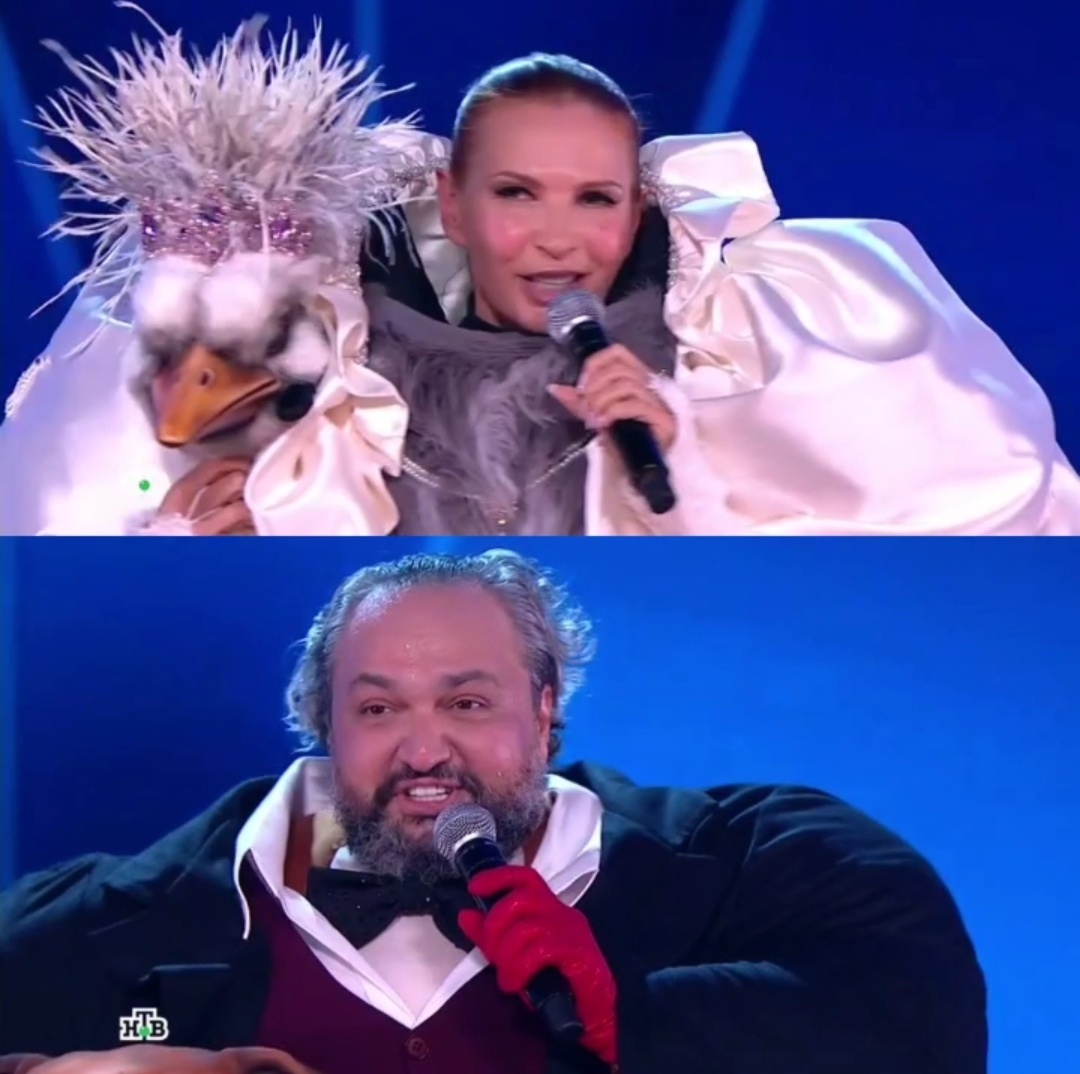 Страус и боксёр.