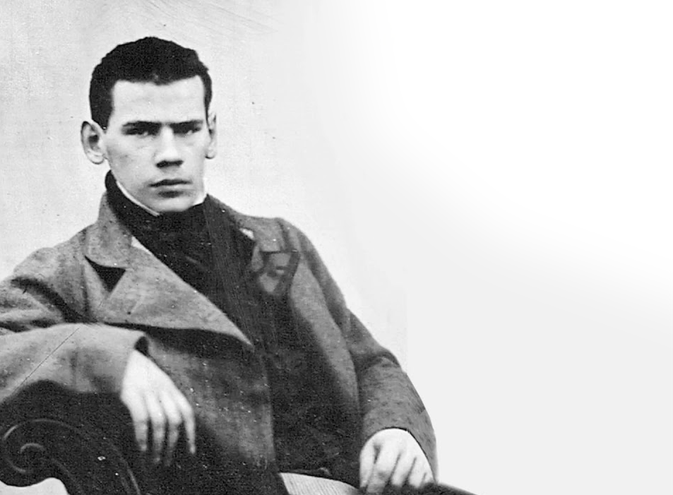 Лев Николаевич Толстой в молодости.