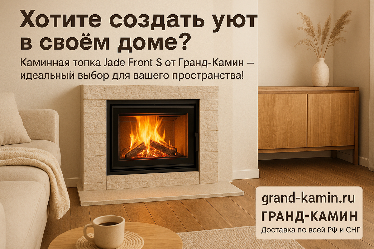    Каминная топка Jade Front S: 7 секретов, которые изменят ваше представление о уюте в доме Kamin