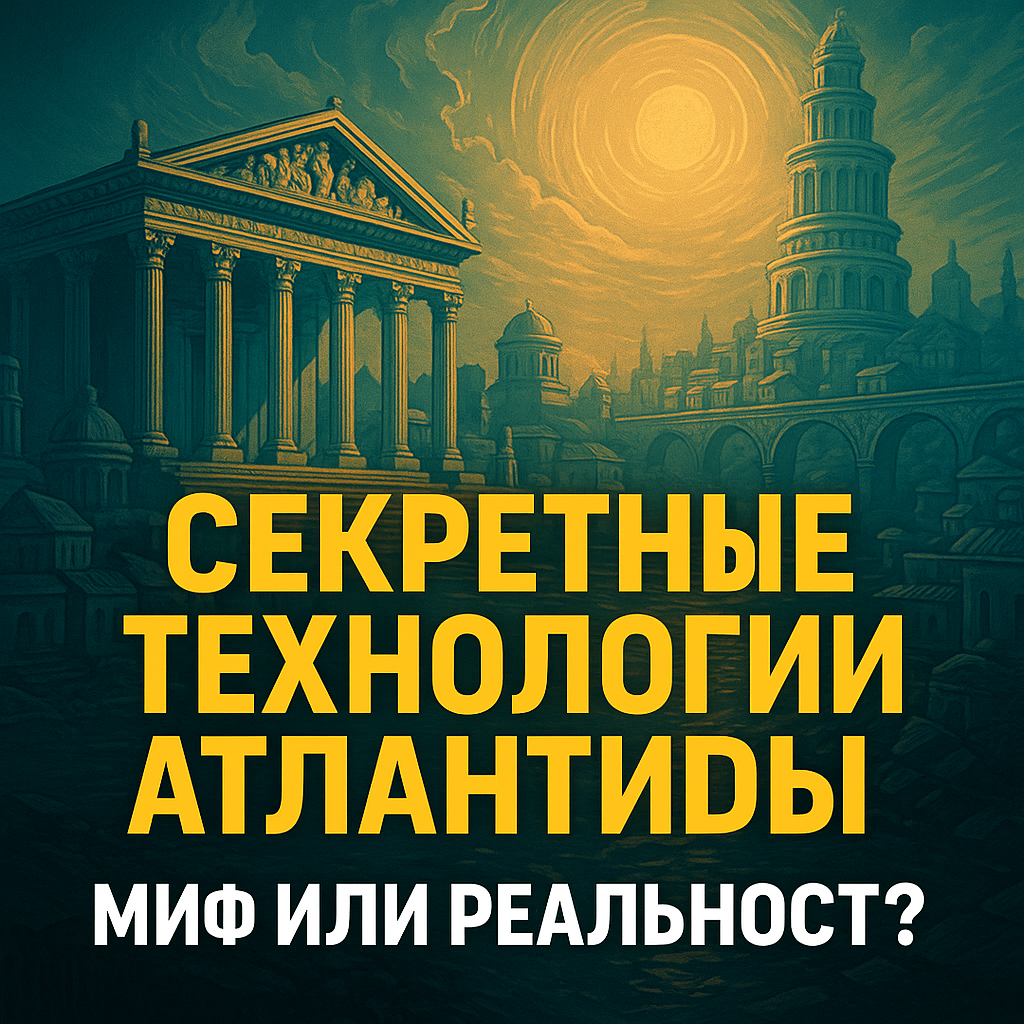 Секретные технологии Атлантиды — миф или реальность?