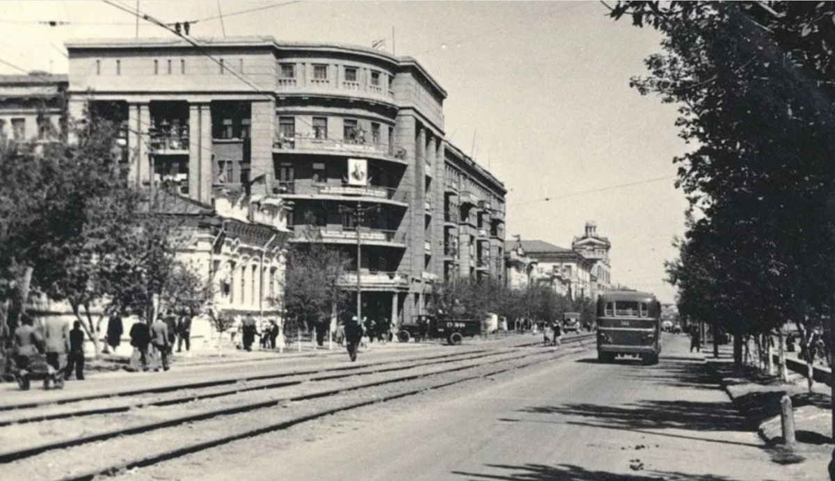 Сталинград, 1950-е годы. Фото из инернета.