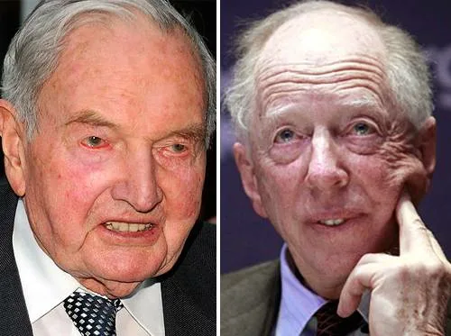 Ротшильд и Рокфеллер - покойные.