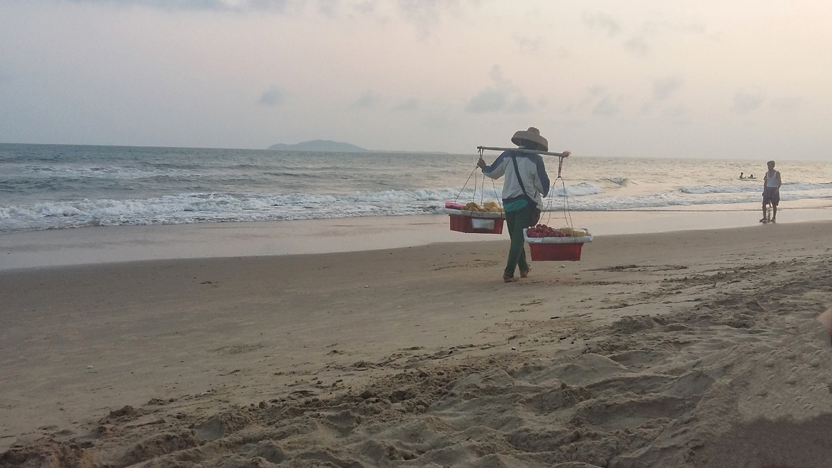 🌴Пляж 🌴  Санья. (Фото автора).