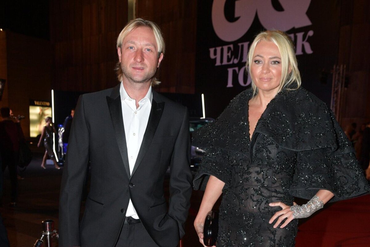    Евгений Плющенко и Яна Рудковская Komsomolskaya Pravda/Global Look Press