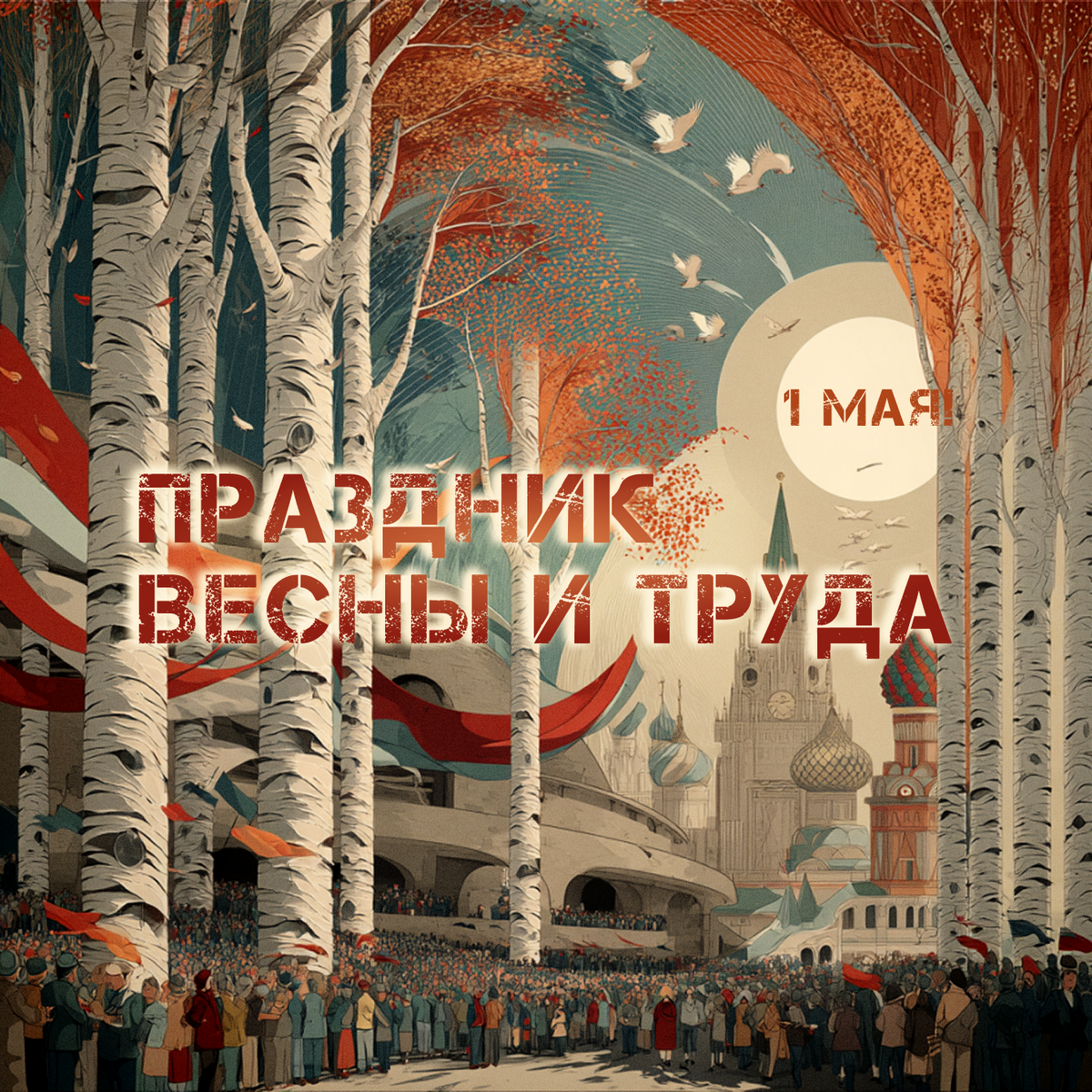 открытки с 1 мая качать бесплатно