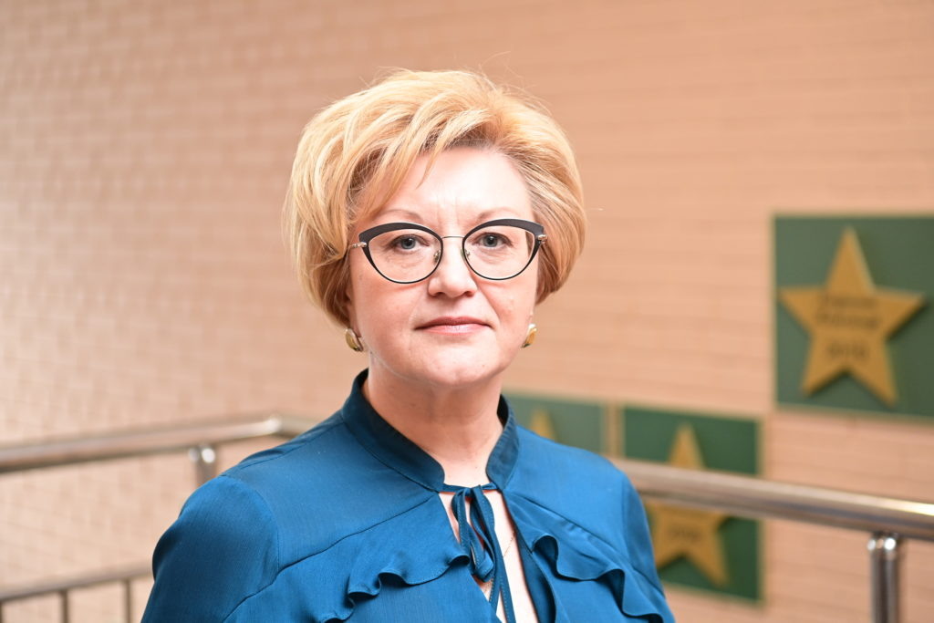    Анжелика Гуденко, директор Лицея №1 Петрозаводска. Фото: «Республика» / Сергей Юдин