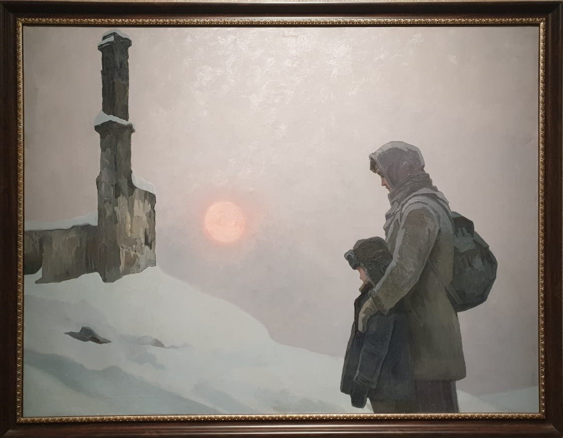 Алексей Михайлов Возвращение 1978 холст, масло