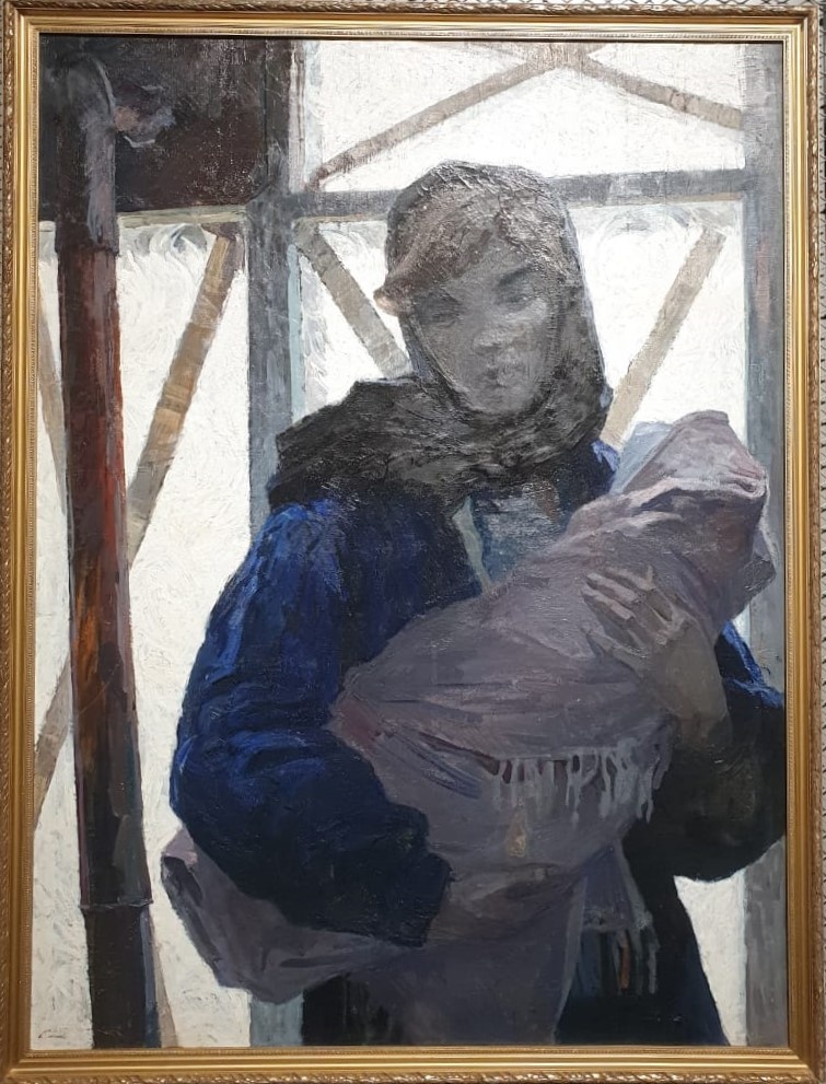 Алексей Михайлов Колыбельная. Тревога 1965 холст, масло