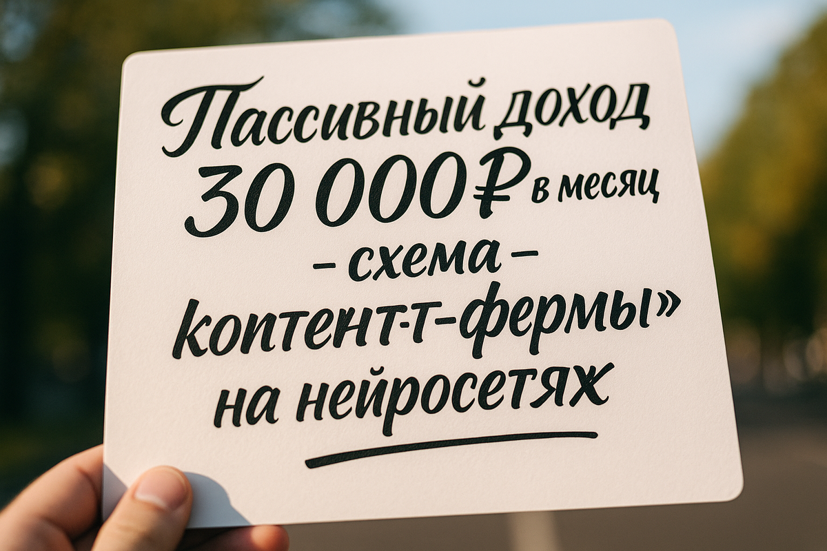    passivnyy-dokhod-30000-rubley-v-mesyac-shema-kontent-fermy-na-neyrosetyakh Бушмакин Вячеслав