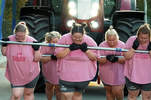    Кадр: шоу «Большие девочки»