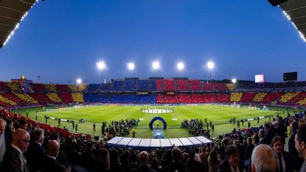 Олимпийский стадион (Барселона). Обложка © X / FC Barcelona