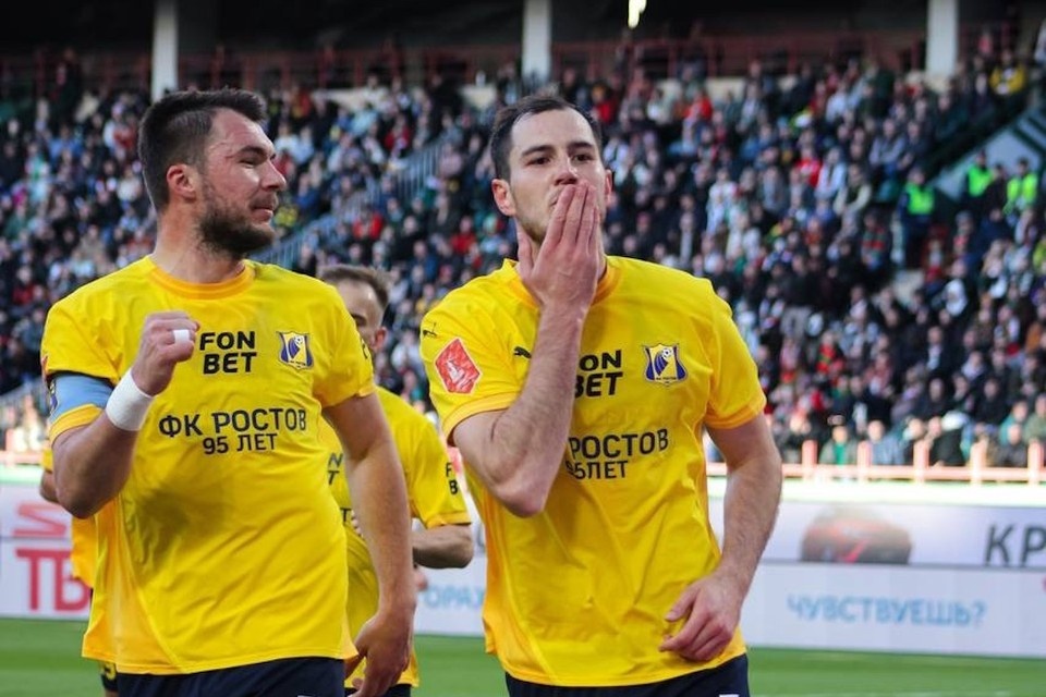    "Желто-синие" порадовали болельщиков и добыли путевку в финал Кубка России. Фото: ФК "Ростов"