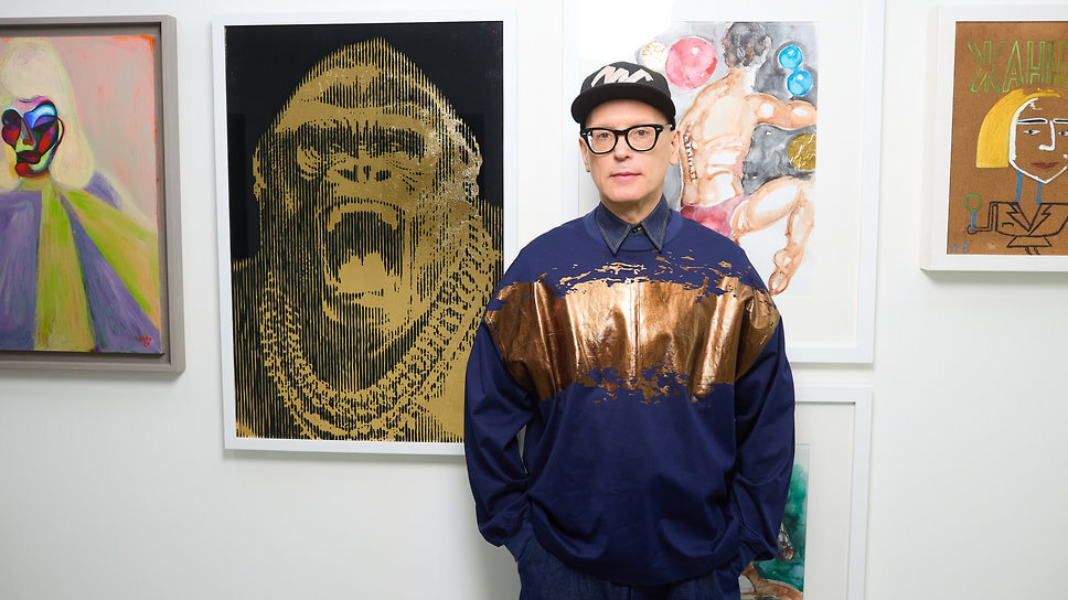 Художник и модельер Андрей Бартенев.📷Фото: Илья Девин / предоставлено пресс-службой Kupol Gallery