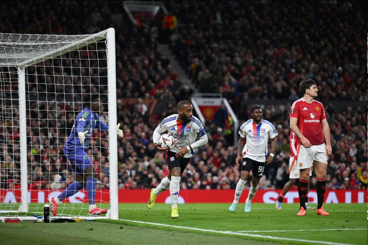 Игра «Манчестер Юнайтед» и «Лиона» / Фото: championat.com