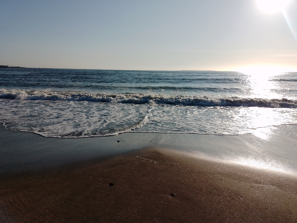 1 Мая на острове порадовало солнышком. Фото автора.