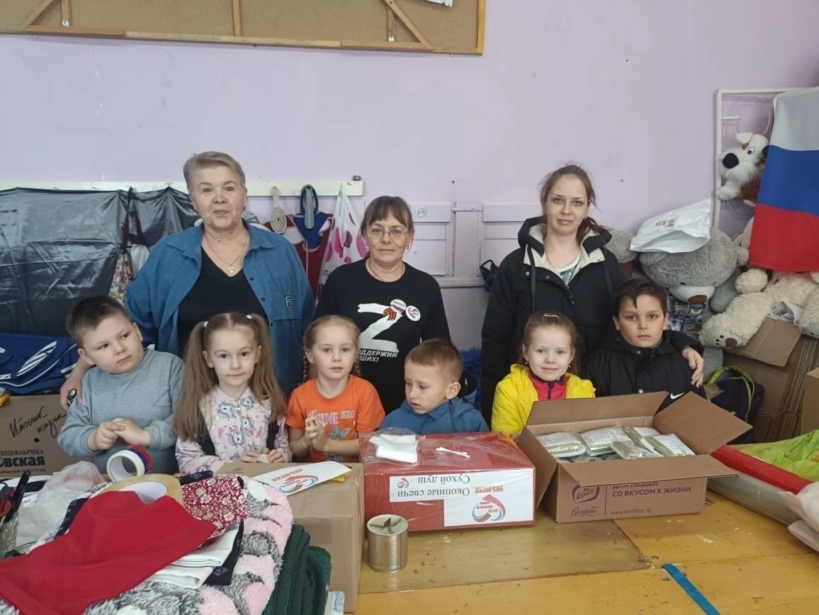    На фронт – тепло родного дома