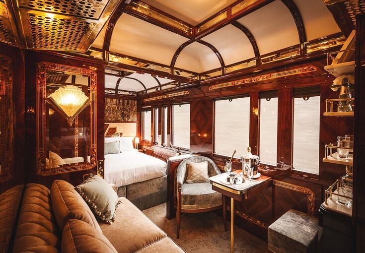 Один из первых вагонов Orient express