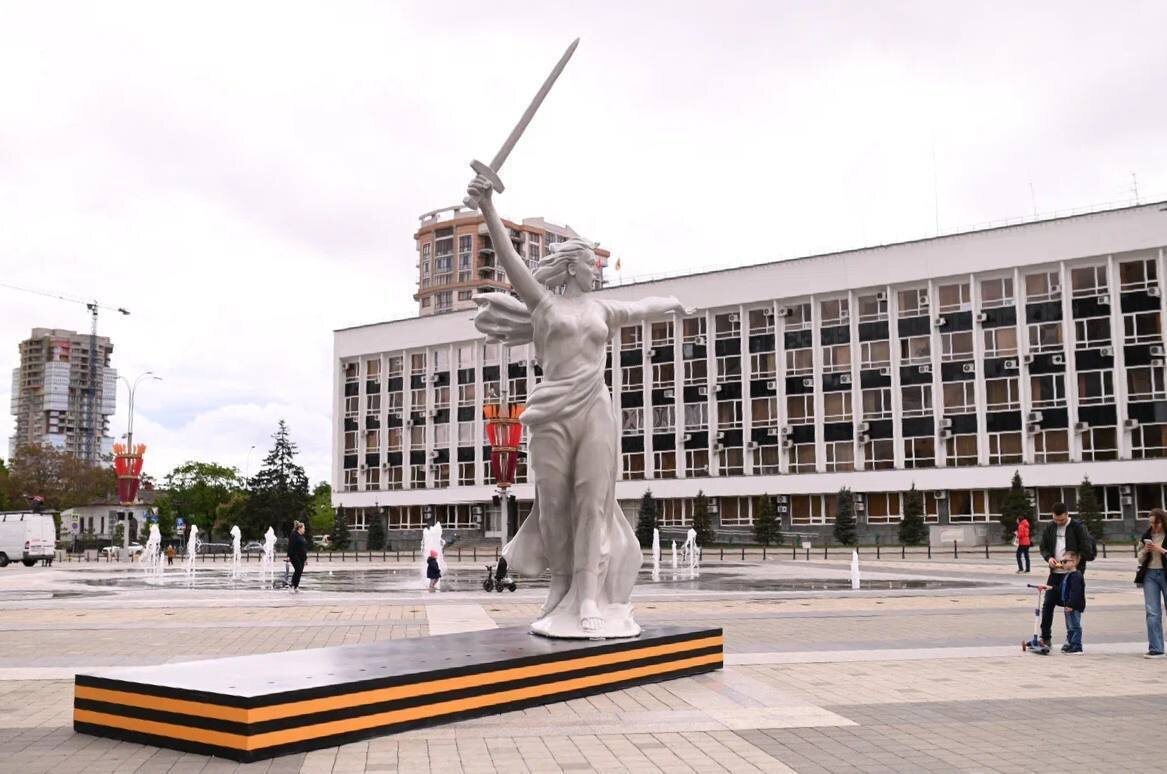 Даже частичка Волгограда появилась в Краснодаре 