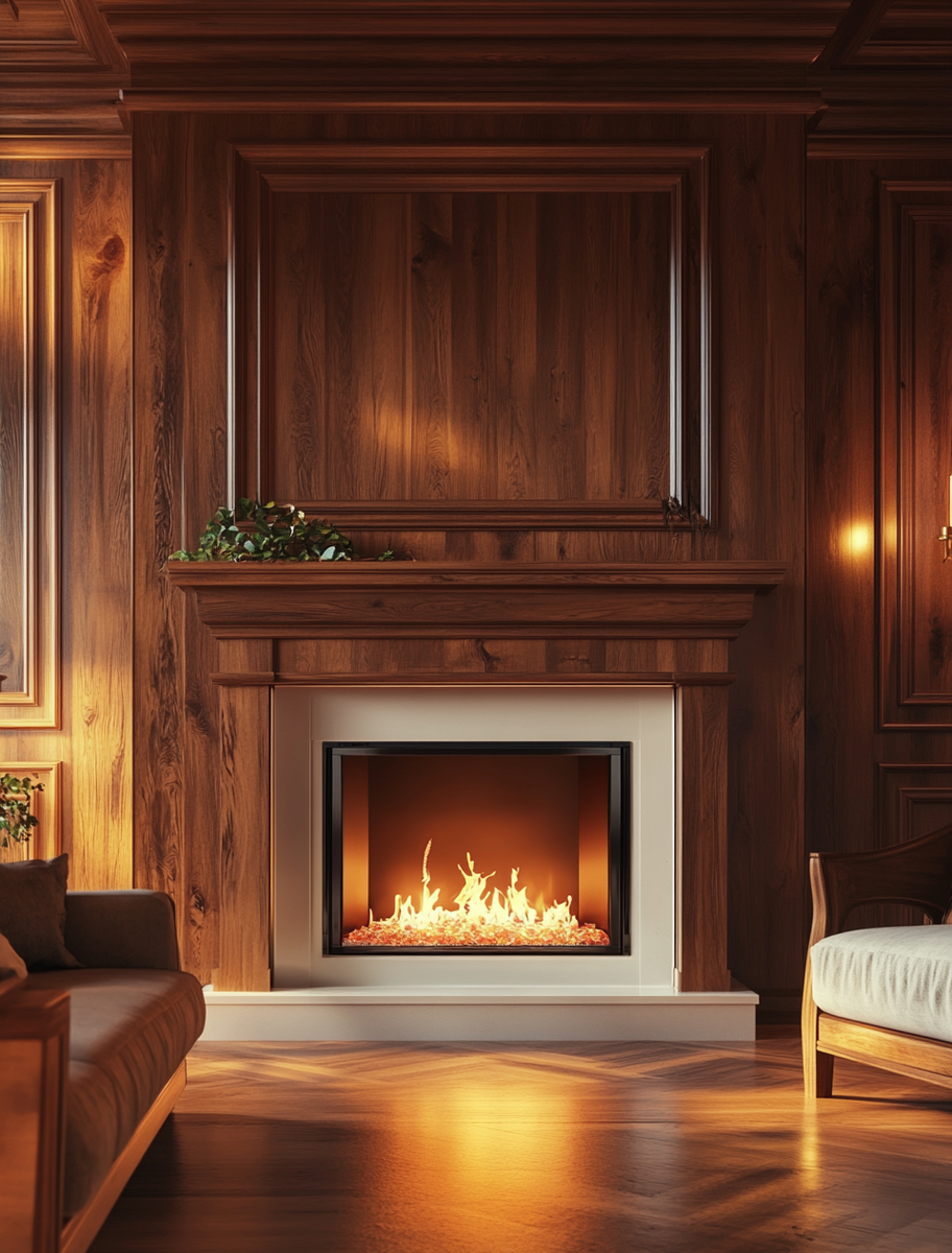    Электрический камин Venice с очагом Danville Chrome: как создать стильный и уютный интерьер в вашем доме Kamin