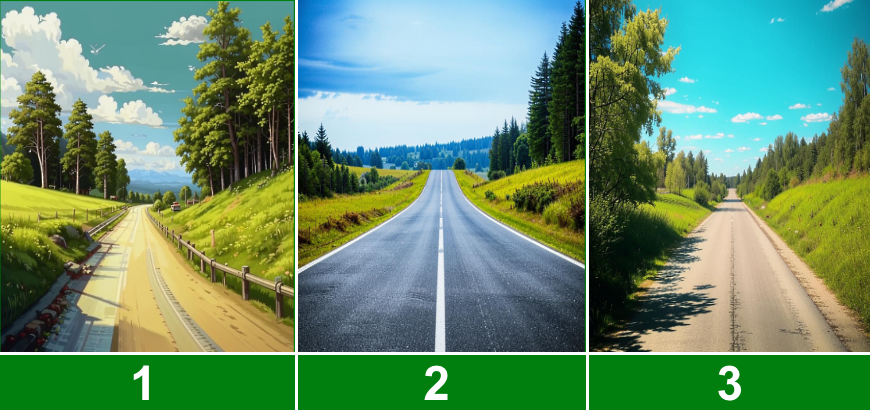 Выберите дорогу 