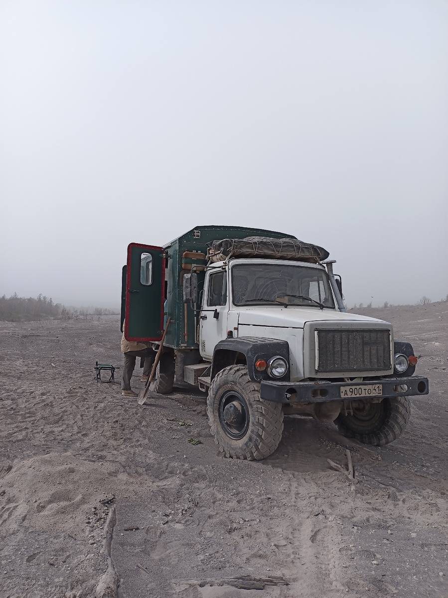 ГАЗ-66. Наш транспорт для заброски на начало маршрута. Фотография автора.