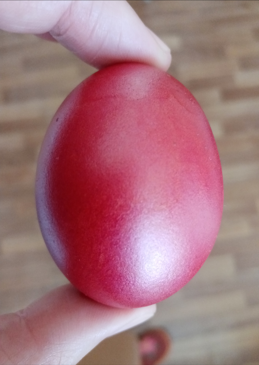 Пасхальное яйцо. Фото автора 