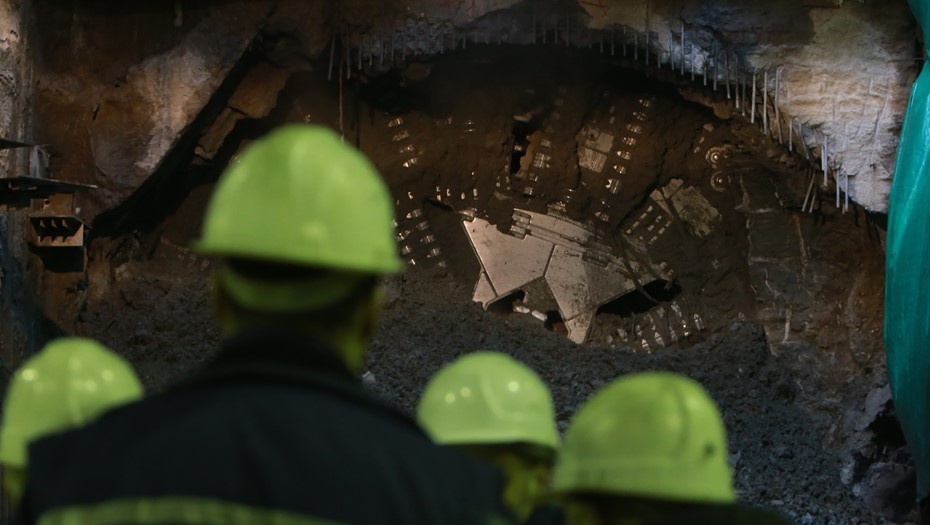    Прокладка тоннеля метро в Петербурге, фото для иллюстрации. Автор фото: Сергей Коньков / "Деловой Петербург"