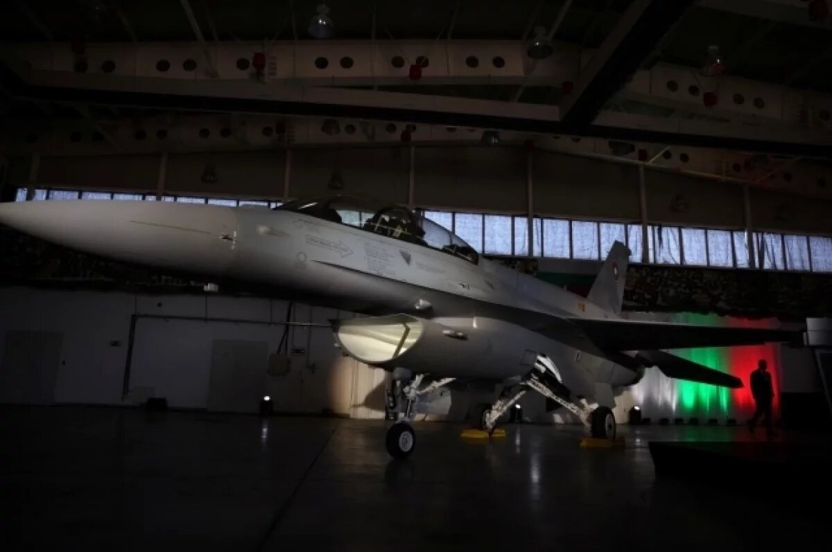    ВВС Болгарии: у первого принятого из США самолета F-16 возникли техпроблемы