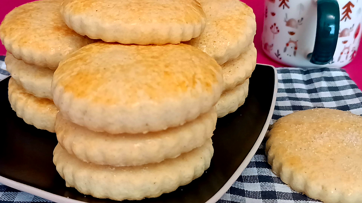 📌 Молочные коржики из детства, как в СССР за 8 копеек