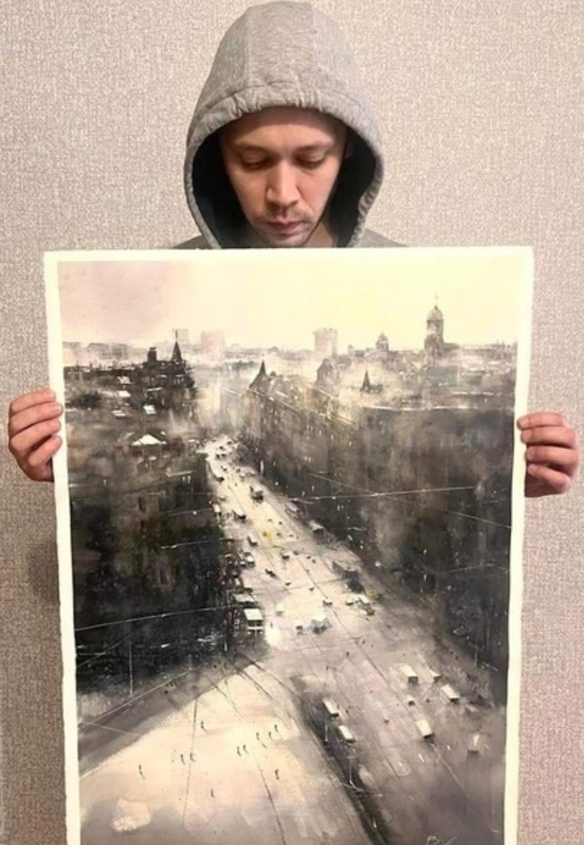Акварели Игоря Волкова и их автор.