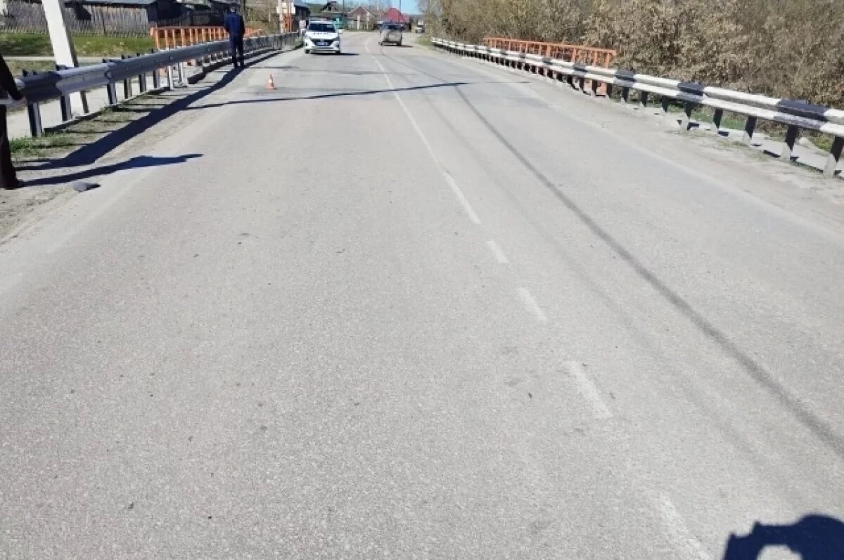    Под Новосибирском водитель сбил пешехода и оставил его умирать