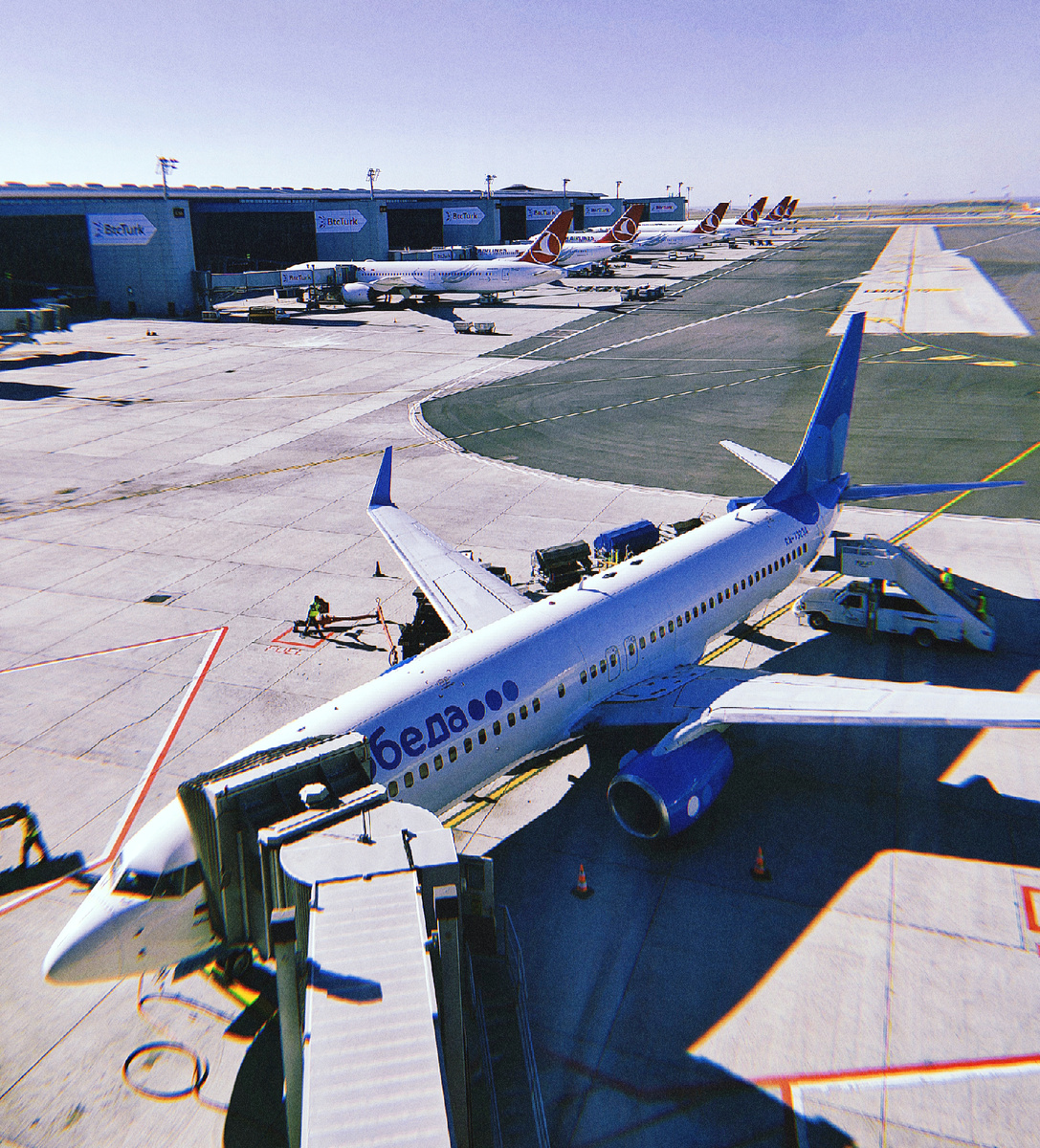 "Победа" в новом аэропорту Стамбула