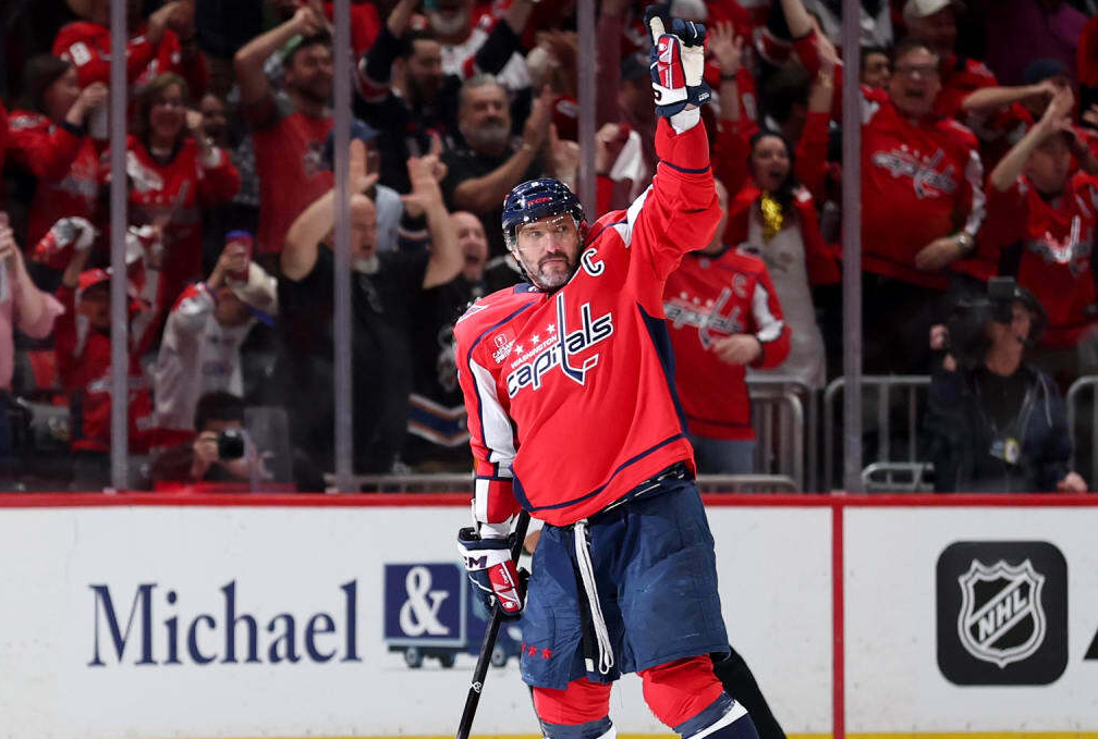 Александр Овечкин четырежды отличился в серии с "Монреалем". Фото: НХЛ