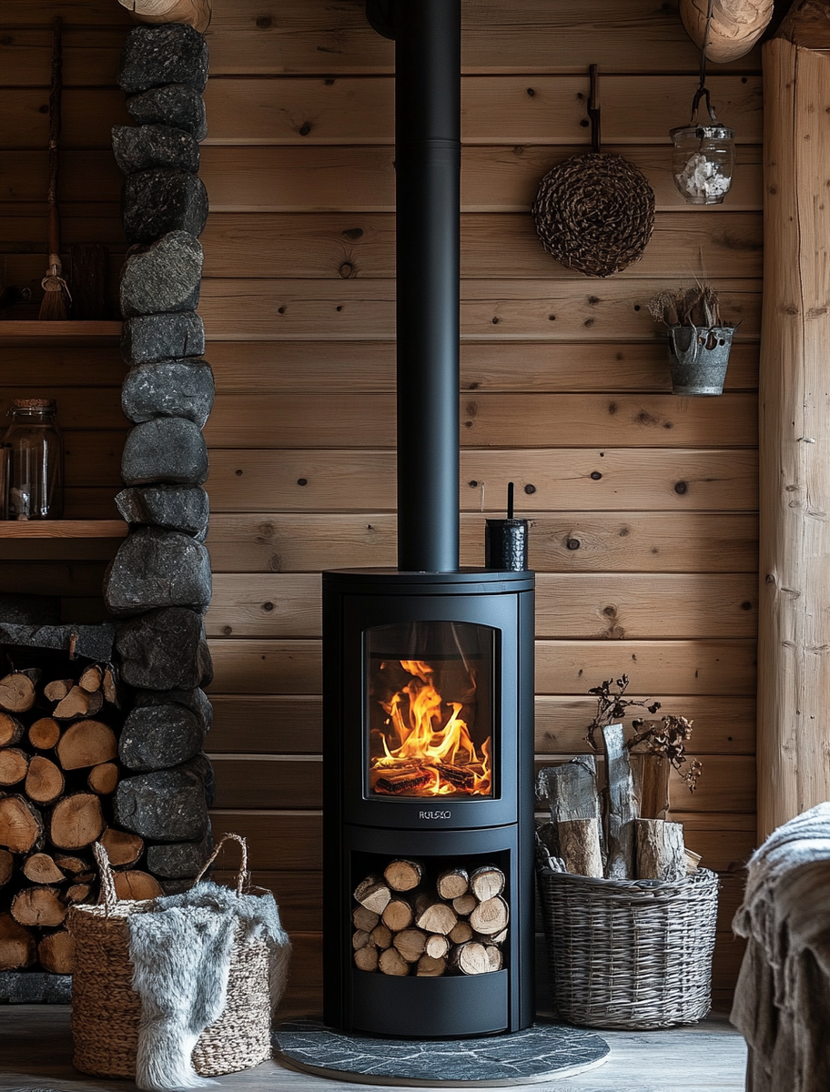    Каминная топка Ruegg Pi-Ccolo Classic: Тепло и Эстетика Вашего Дома в Каждой Искре Kamin