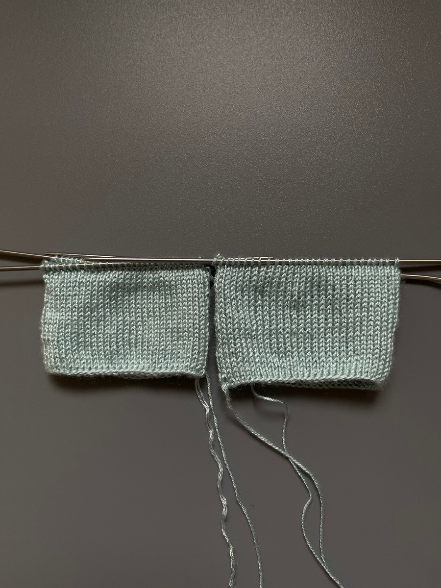 2 штанины перед соединением