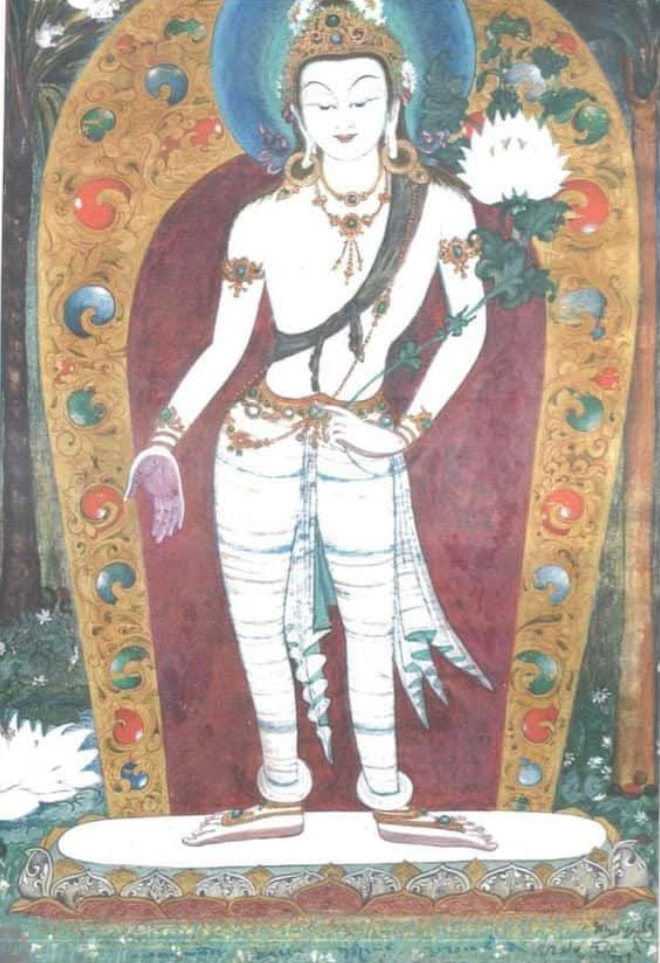 Бодхисаттва Авалокитешвара. Работа Чёджела Ринпоче.