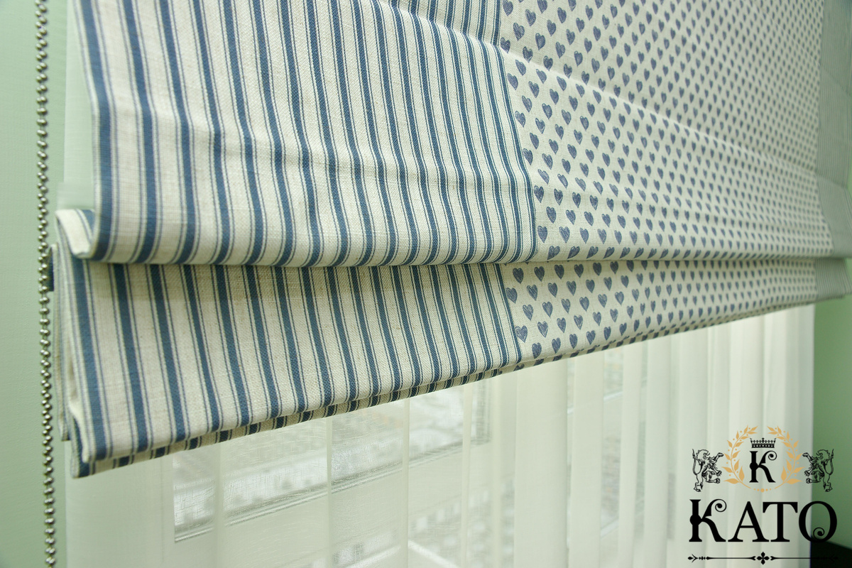 римская штора