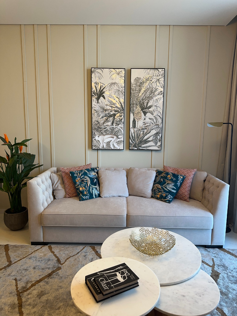 Обустройство квартиры в District One Residence, проект Furni 