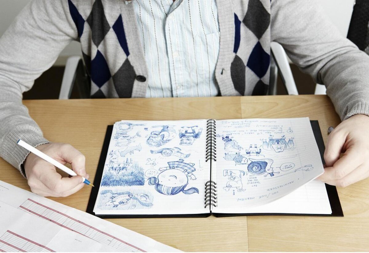    Эти каракули не только помогают сосредоточиться, но и могут стать источником творчества. Источник изображения: liveabout.com