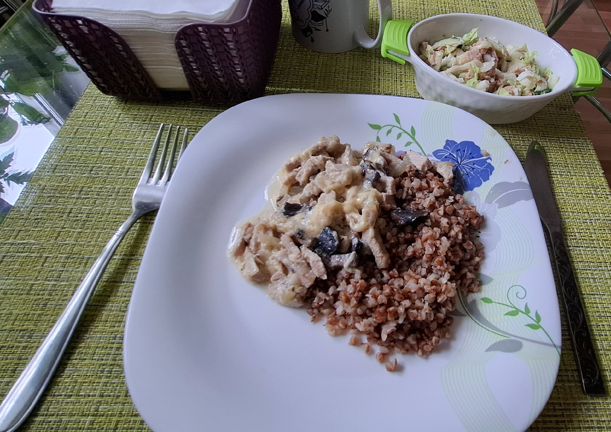 Не шашлык, конечно,  но тоже вкусно!