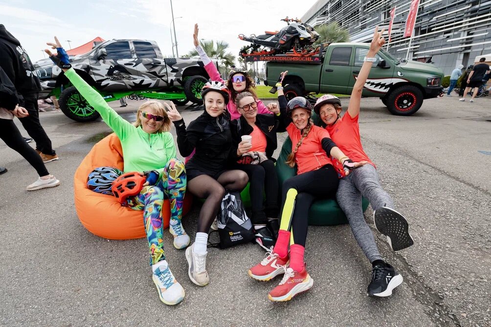 Велозаезд в Сириусе 