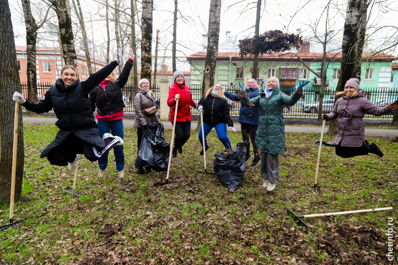   Один из них прошел 29 апреля в Комсомольском парке. Участники навели порядок больше чем на четырех гектарах.