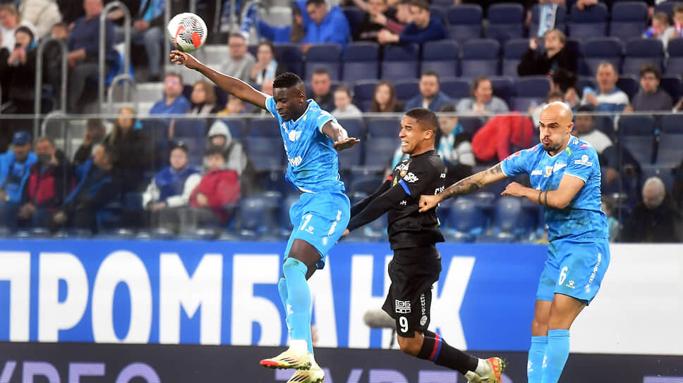 Матч между командами «Зенит» (Санкт-Петербург) - ЦСКА (Москва).📷Фото: Александр Коряков / Коммерсантъ