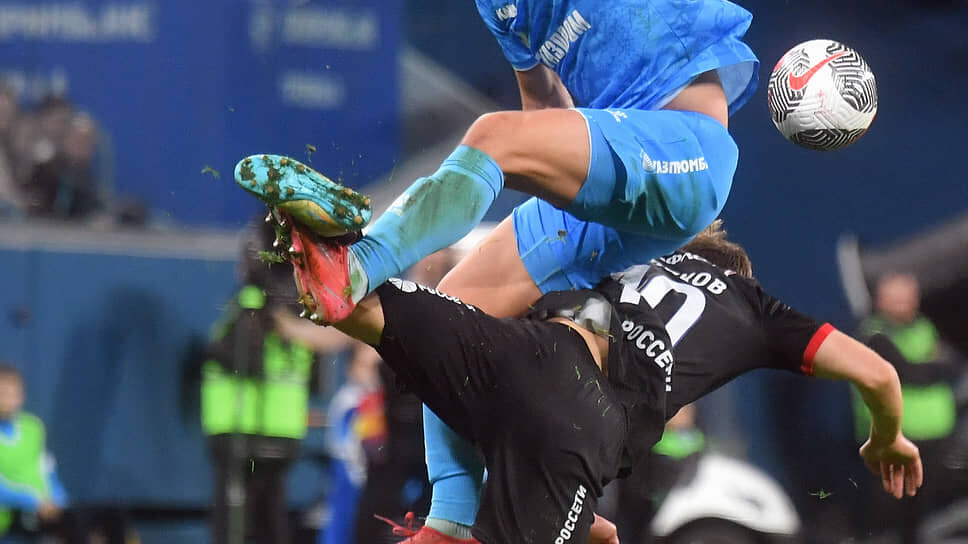 Матч между командами «Зенит» (Санкт-Петербург) - ЦСКА (Москва).📷Фото: Александр Коряков / Коммерсантъ