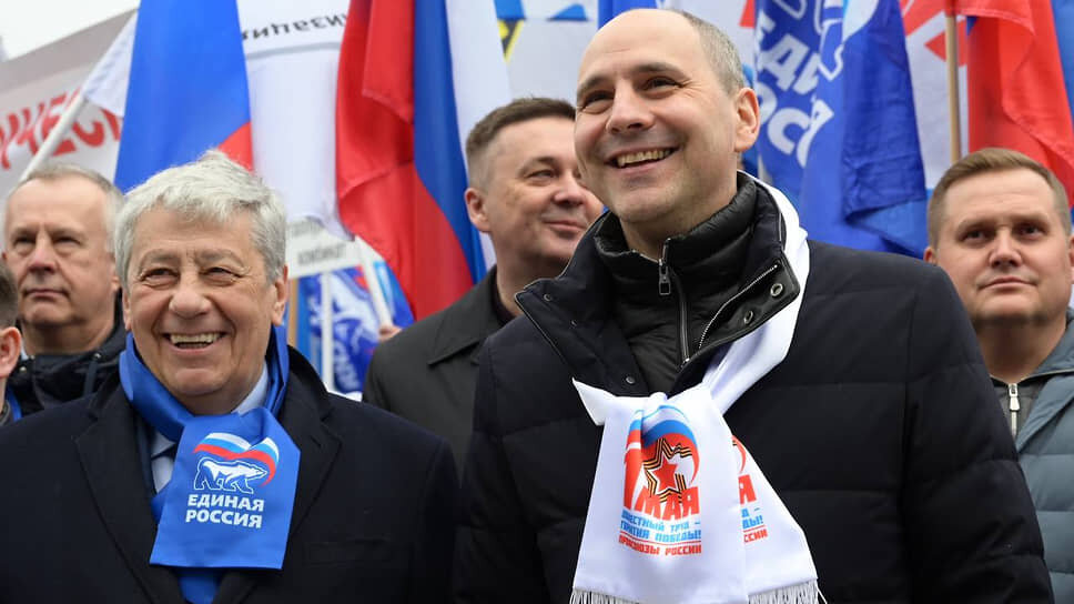 Аркадий Чернецкий и Денис Паслер.📷Фото: Telegram-канал Дениса Паслера