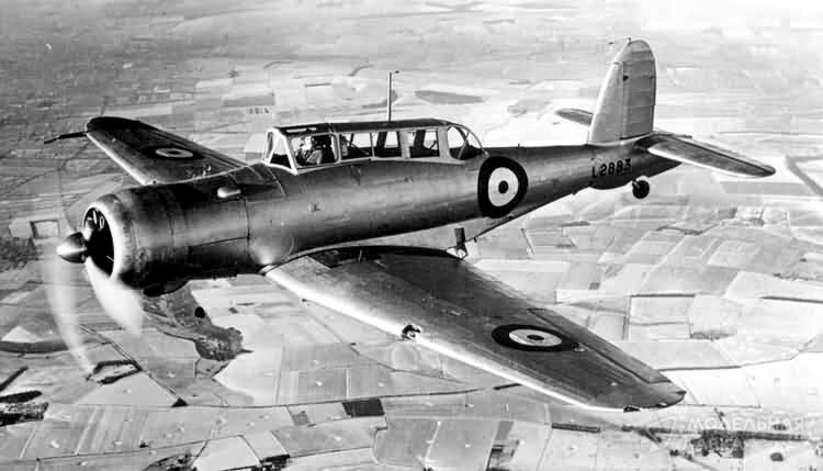 Blackburn Skua — больше похож на летающий комод, чем на истребитель