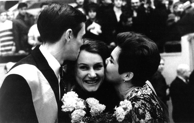 Александр Горшков, Елена Чайковская и Людмила Пахомова.
Фото из личного архива Елены Чайковской