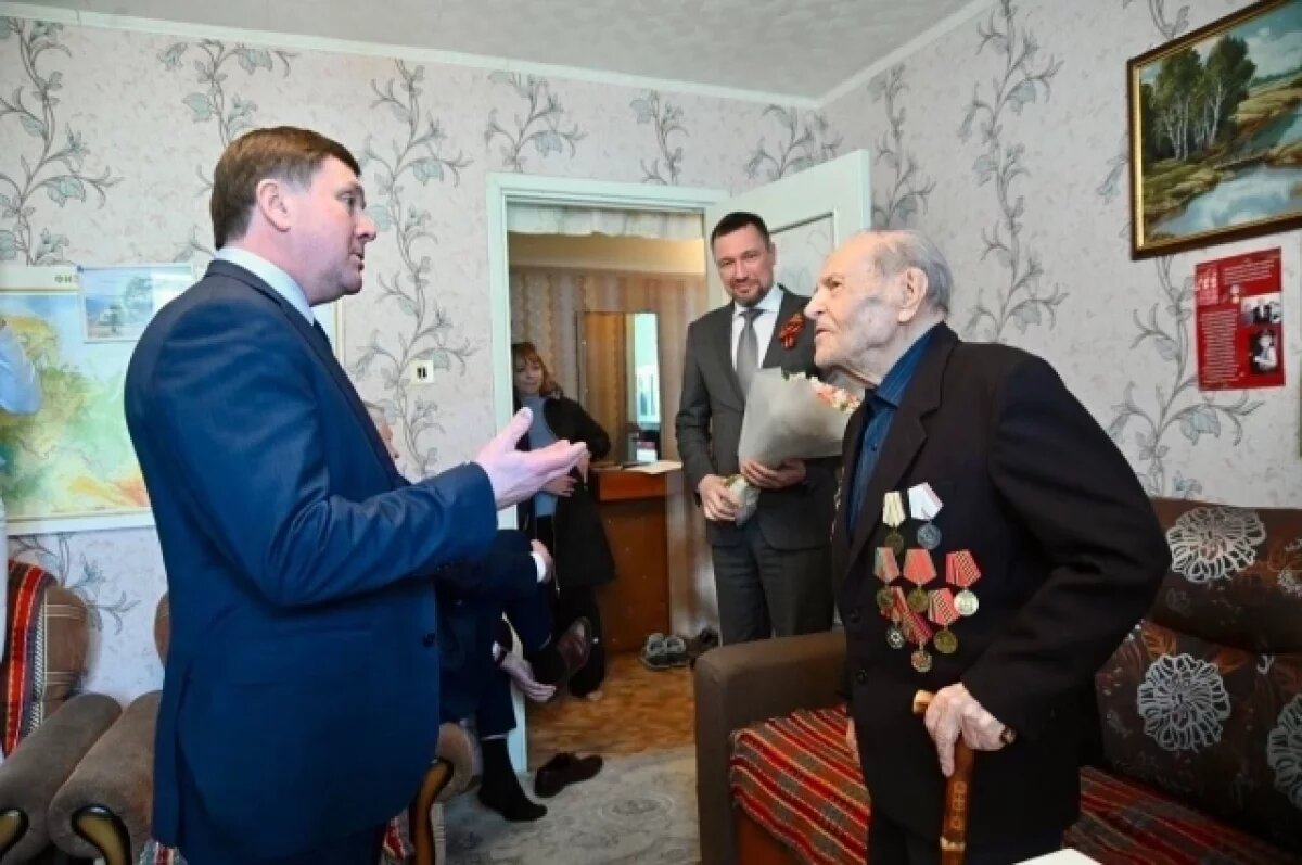    Почетным гражданином области стал фронтовик из Каменска-Уральского