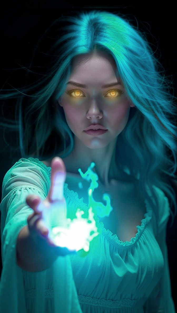 Синеволосая отправляет Марго в наш мир